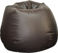 View Fat Finger XXL Bean Bag Cover  (Without Beans)(Brown) Furniture (Fat Finger)