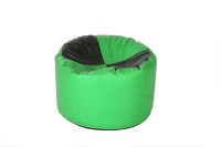 View Comfy Bean Bags XL Bean Bag Cover(Green, Black) Price Online(Comfy Bean Bags)
