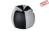 Comfy Bean Bags XXXL Teardrop Bean Bag Cover(Black, Grey) (Comfy Bean Bags) Karnataka Buy Online