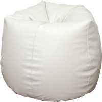 View Fat Finger XXXL Bean Bag Cover  (Without Beans)(White) Furniture