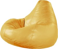 View 1800HomeLine XXXL Teardrop Bean Bag Cover  (Without Beans)(Orange) Furniture