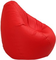 Comfort XXL Bean Bag  With Bean Filling(Red)   Computer Storage  (Comfort)