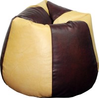 View Fat Finger XXXL Teardrop Bean Bag  With Bean Filling(Multicolor) Furniture (Fat Finger)