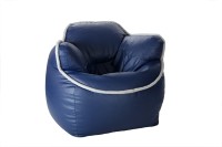 View Comfy Bean Bags Large Bean Chair Cover(Blue) Furniture (Comfy Bean Bags)
