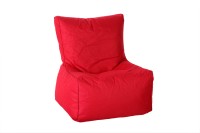 Comfy Bean Bags XL Bean Chair Cover(Red) (Comfy Bean Bags) Karnataka Buy Online