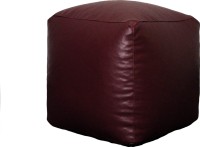 View Fat Finger XXXL Bean Bag Cover  (Without Beans)(Maroon) Furniture (Fat Finger)