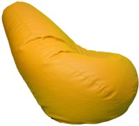 Oade XXL Bean Bag  With Bean Filling(Yellow)   Furniture  (Oade)
