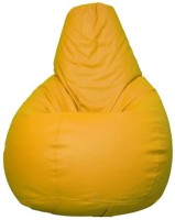 View Oade XL Bean Bag  With Bean Filling(Yellow) Furniture