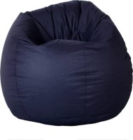 CaddyFull Large Bean Bag  With Bean Filling(Blue)   Furniture  (CaddyFull)