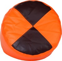 Comfy Bean Bags XL Bean Bag Cover(Black, Orange) (Comfy Bean Bags) Maharashtra Buy Online