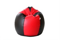 Comfy Bean Bags XL Bean Bag Cover(Red, Black) (Comfy Bean Bags) Maharashtra Buy Online