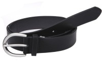 ONLY Women Casual Black Artificial Leather Belt