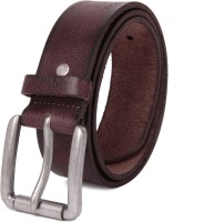 NEUBUCK Men Purple Genuine Leather Belt