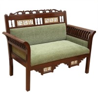 View ExclusiveLane Teak Wood Solid Wood 2 Seater(Finish Color - Walnut) Price Online(ExclusiveLane)