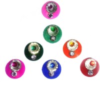 Fashion Max Full Moon Crystal Forehead Multicolor Bindis(Fancy Design) - Price 130 48 % Off  