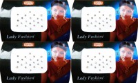 Lady Fashion Amarpali Crystals 0112201606 Forehead White Bindis(Kundan) - Price 148 70 % Off  