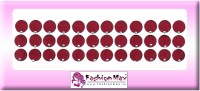 Fashion Max Full Moon with Crystal Forehead Maroon Bindis(Fancy Design) - Price 135 61 % Off  