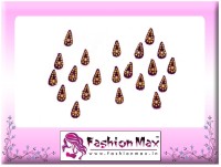 Fashion Max Red Mini Tika with Pearl Forehead Red Bindis(Fancy Design) - Price 130 48 % Off  