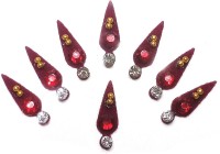 Fashion Max Tikka Reflective Crystal Forehead Red Bindis(Fancy Design) - Price 130 56 % Off  