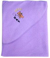 Gargshope Cartoon Crib Coral Blanket for  Mild Winter(Polyester, Purple)