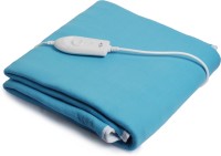 EXPRESSIONS Plain Single Electric Blanket(Polyester, SKY BLUE)