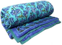 Jain International Floral Double Comforter(Cotton, Multicolor)