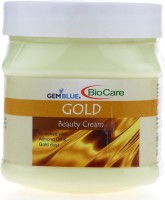Gemblue Biocare Gold Beauty Cream Enriched with Almond Oil & Gold dust(500 ml) - Price 136 54 % Off  