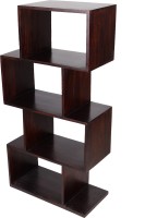 Wood Dekor Engineered Wood Open Book Shelf(Finish Color - Dark Brown) (Wood Dekor) Maharashtra Buy Online