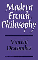 Modern French Philosophy(English, Paperback, Descombes Vincent)