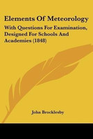 Elements Of Meteorology(English, Paperback, Brocklesby John)