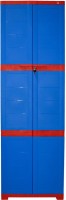 View Cello Storage Cupboard Plastic Cupboard(Finish Color - Red & Blue) Furniture (Cello)