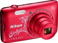 NIKON Coolpix A300 Point & Shoot Camera(Red Design)