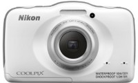 NIKON S32 Point & Shoot Camera(White)