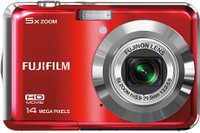 FUJIFILM AX500 Point & Shoot Camera(Red)