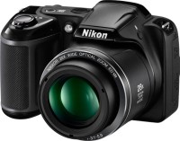NIKON Coolpix L340 Point & Shoot Camera(Black)