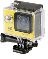 SHRIH Ultra HD 4K WIFI Dual Screen Waterproof Body Only Sports & Action Camera(Yellow)