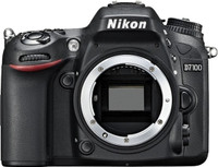 Nikon D7100 DSLR Camera Body with Single Lens: AF-S 18-105 mm VR Lens (16 GB SD Card + Camera Bag)(Black) Nikon D7100 DSLR Camera Body with Single Lens: AF-S 18-105 mm VR Lens (16 GB SD Card + Camera Bag)(Black)