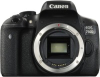 Canon EOS 750D DSLR Camera (Body Only) (8 GB SD Card + Camera Bag)(Black)