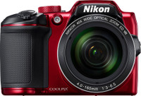 NIKON COOLPIX B500(16 MP, 40x Optical Zoom, 4x Digital Zoom, Red)