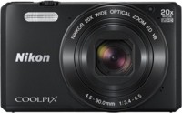 NIKON Coolpix S7000 Point & Shoot Camera(Black)