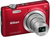 NIKON S6700 Point & Shoot Camera(Red)