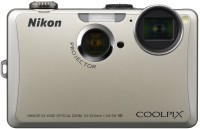 NIKON Coolpix S1100PJ Point & Shoot Camera(Silver)