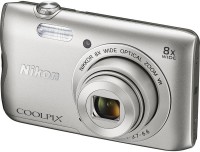 NIKON Coolpix A300 Point & Shoot Camera(Silver)