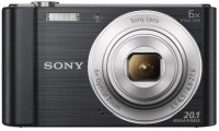 SONY CyberShot DSC-W810/BC IN5(20.1 MP, 6 Optical Zoom, 12x Digital Zoom, Black)