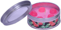 Indigo Creatives Strawberry scented perfume retaining reusable metal box diwali christmas candle Candle(Multicolor, Pack of 1) - Price 197 83 % Off