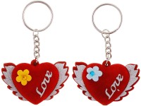 Halowishes Valentine Key Chain Key Chain(Red)