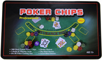 Asfit 300 Pcs Poker Chips Set in Tin Case(Green) RS.899.00