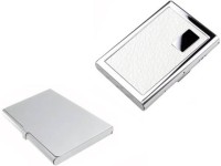 Capstone Stainless Steel 6 Card Holder(Set of 2, Silver)