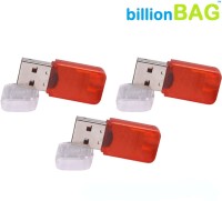 View BillionBAG Multi-color Micro SD | Pack of 3 | Card Reader(Multicolor) Laptop Accessories Price Online(BillionBAG)