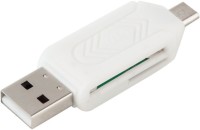 BB4 USB 2.0+Micro OTG Adapter SD for Smart Phone T FLASH MEMORY Card Reader(White)   Laptop Accessories  (BB4)
